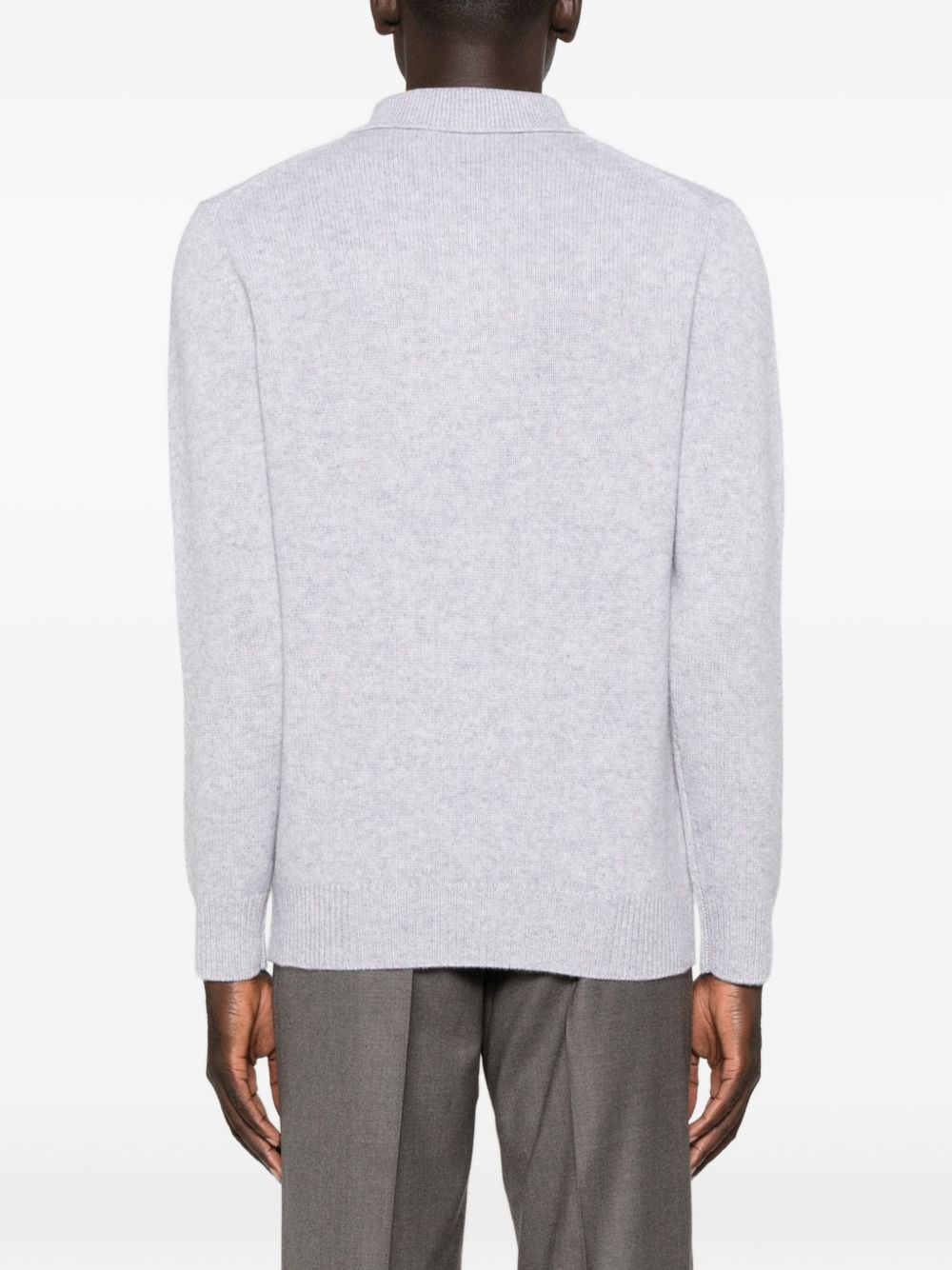 Mr. Bessi cashmere polo shirt - 3