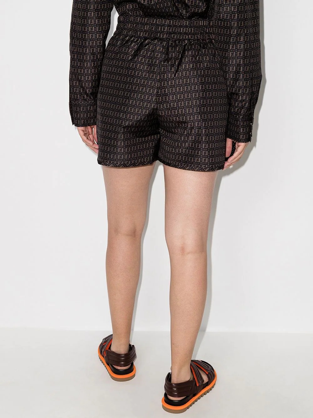 FF logo-print shorts - 3