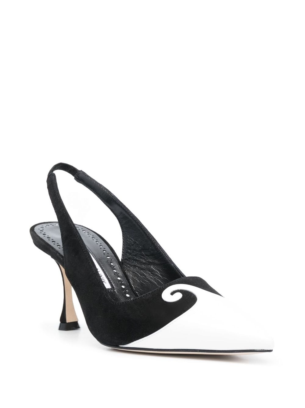 Zaboru 75mm slingback pumps - 2