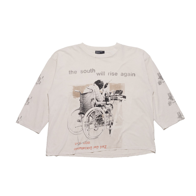 SOUTH WILL RISE AGAIN LS T-SHIRT 1