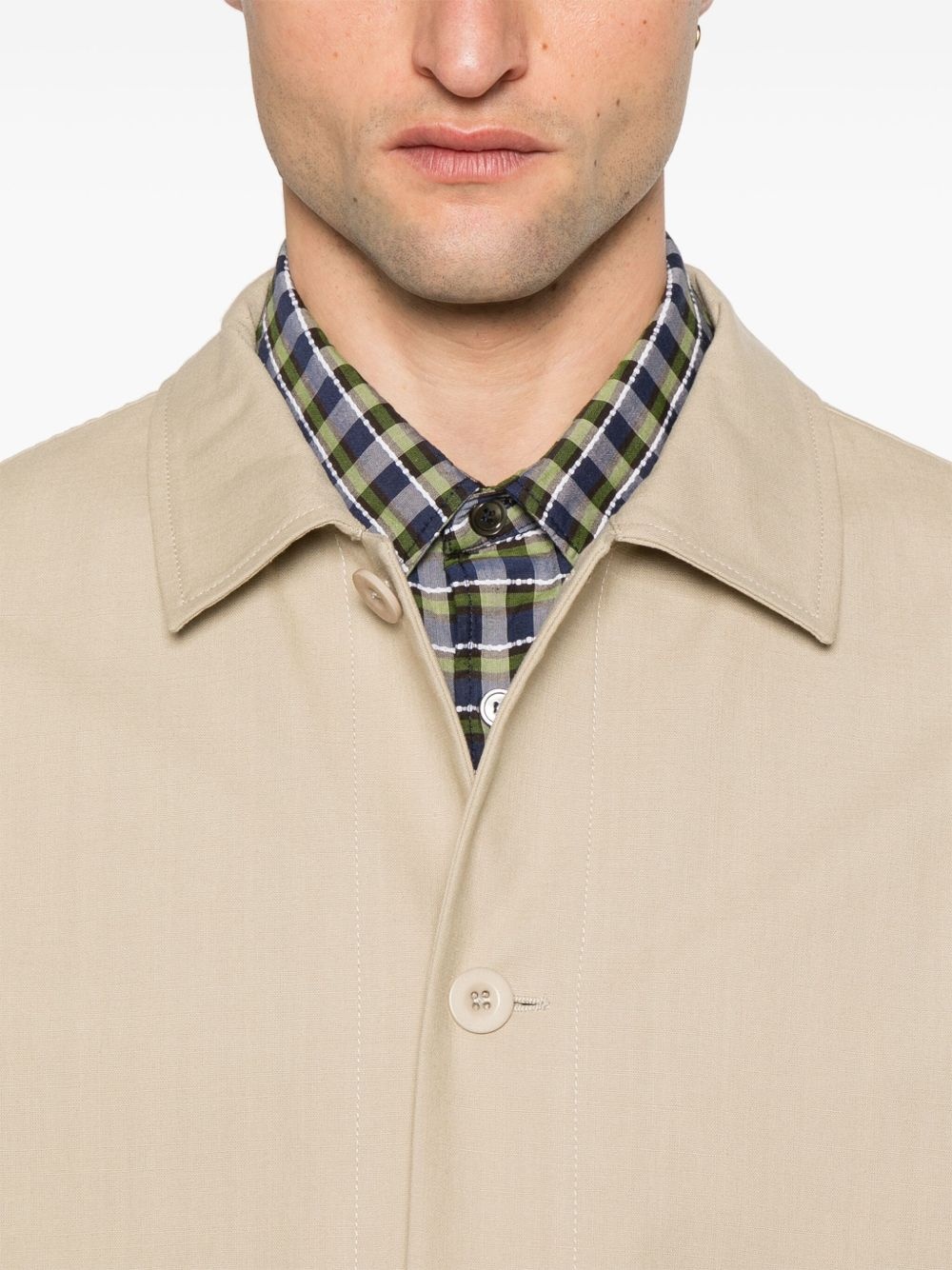 cotton shirt jacket - 5