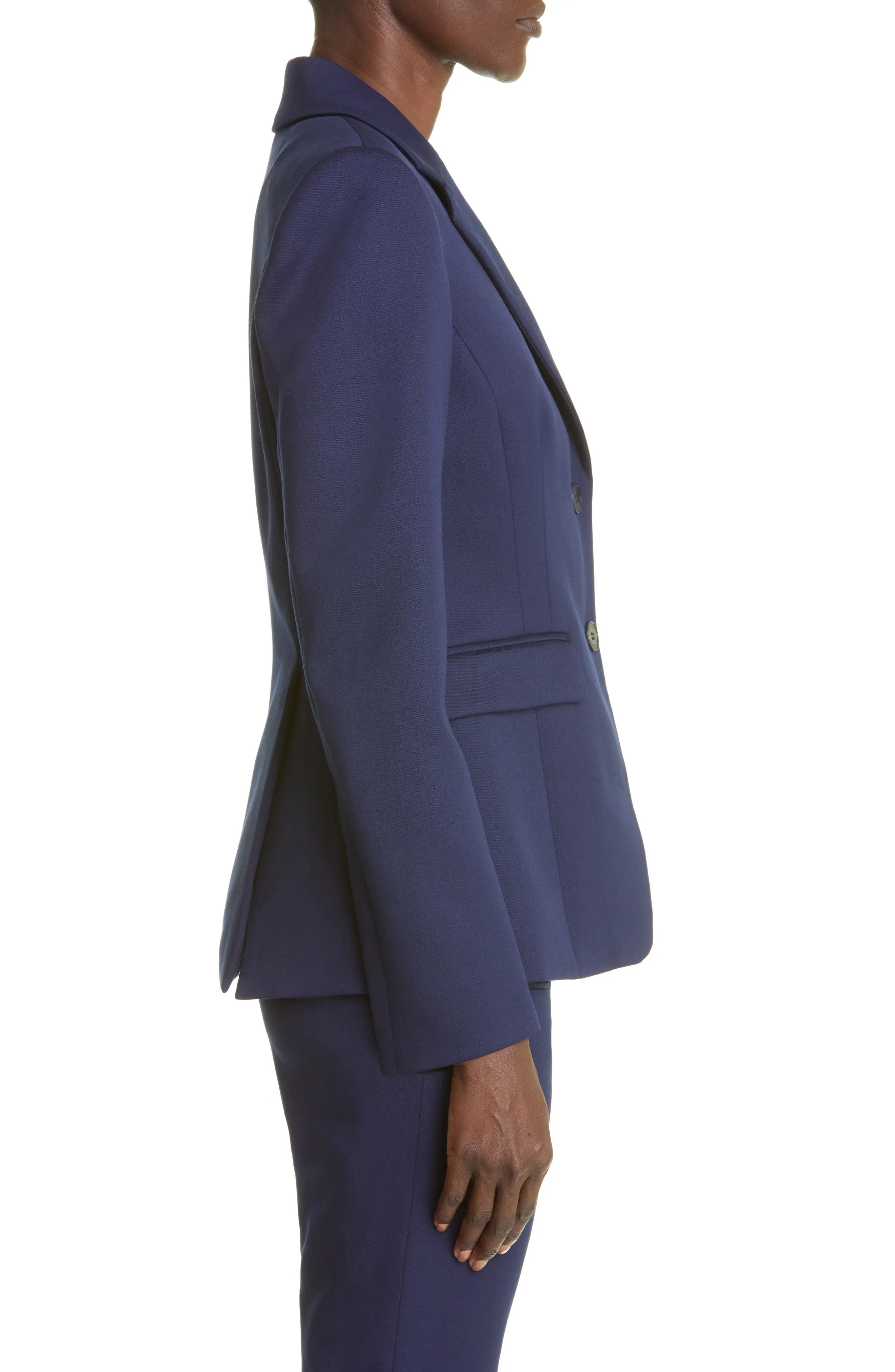 Fenice Stretch Wool Blazer - 4