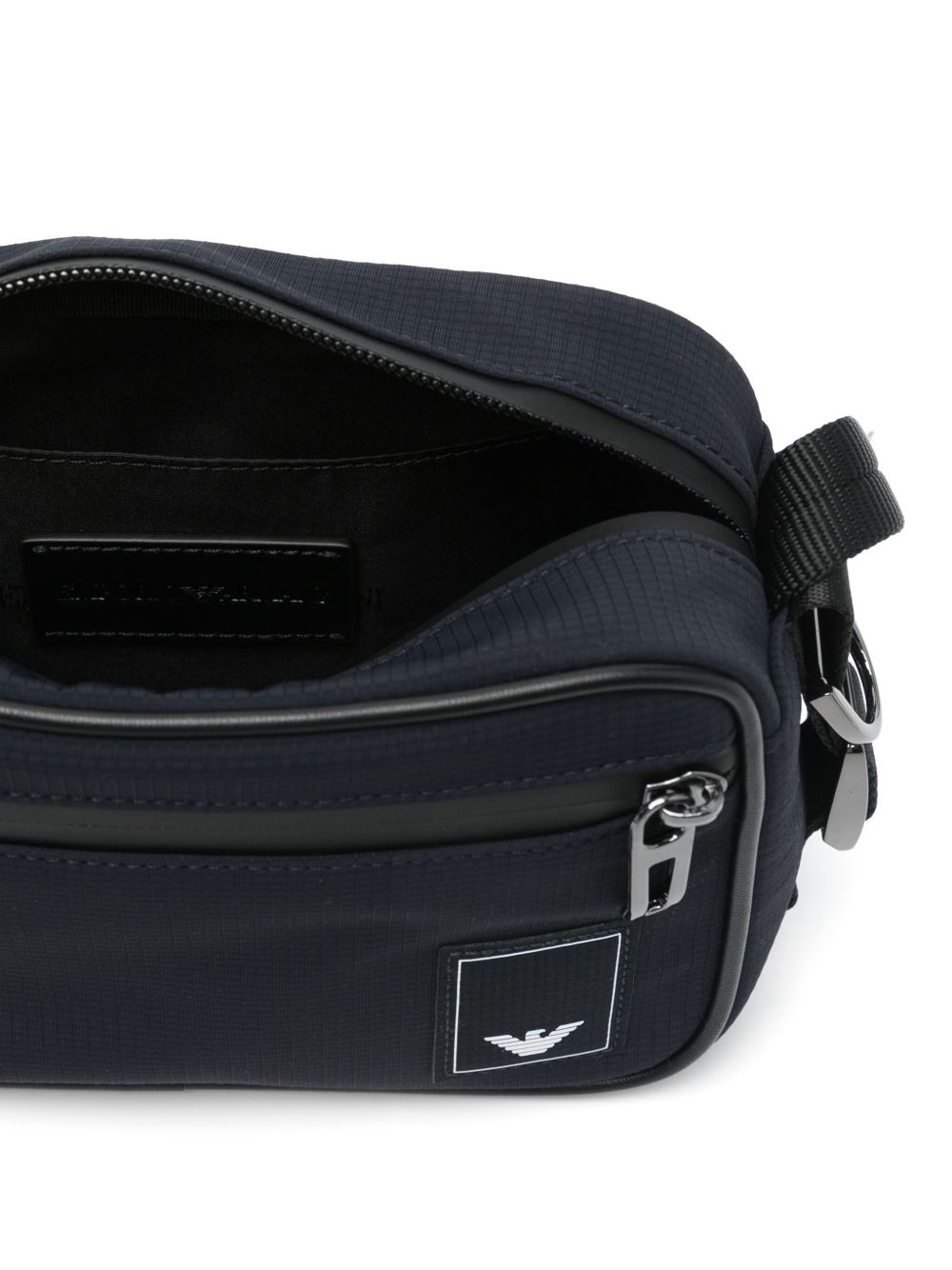 logo-patch messenger bag - 5
