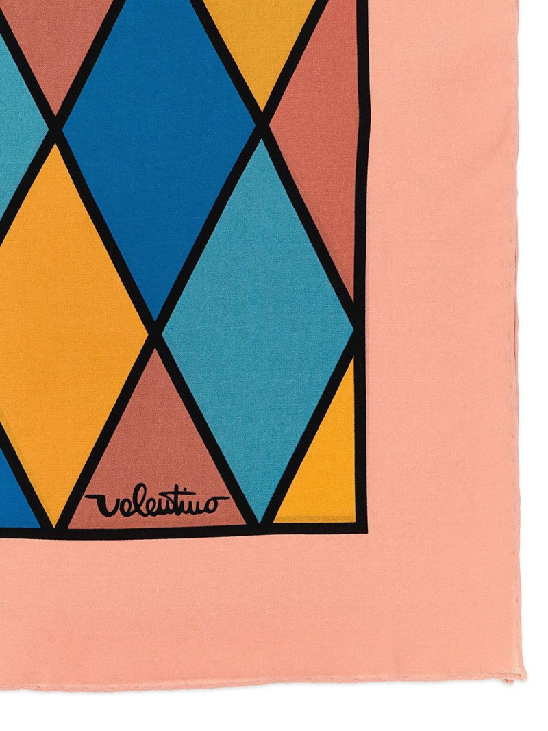 Valentino rhombelle-print scarf outlook