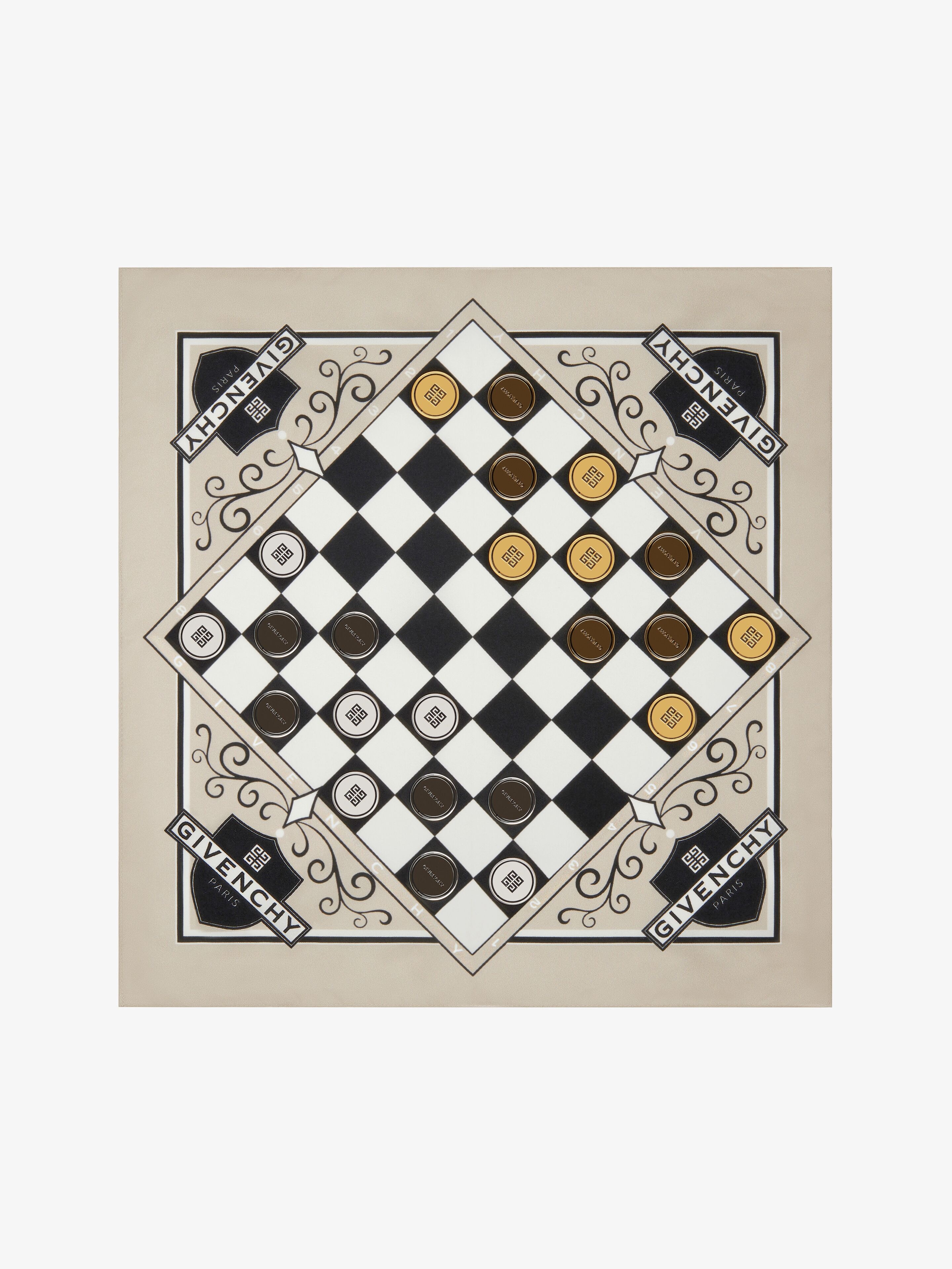 GIVENCHY CHECKERS CASE IN METAL - 5
