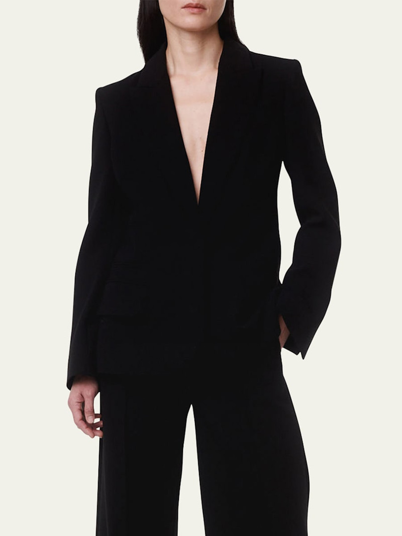 Another Tomorrow Doppio Tailored Blazer Jacket outlook