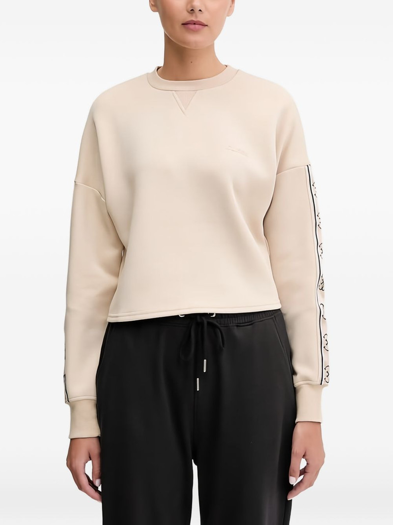 crewneck dropped-shoulders sweatshirt 1