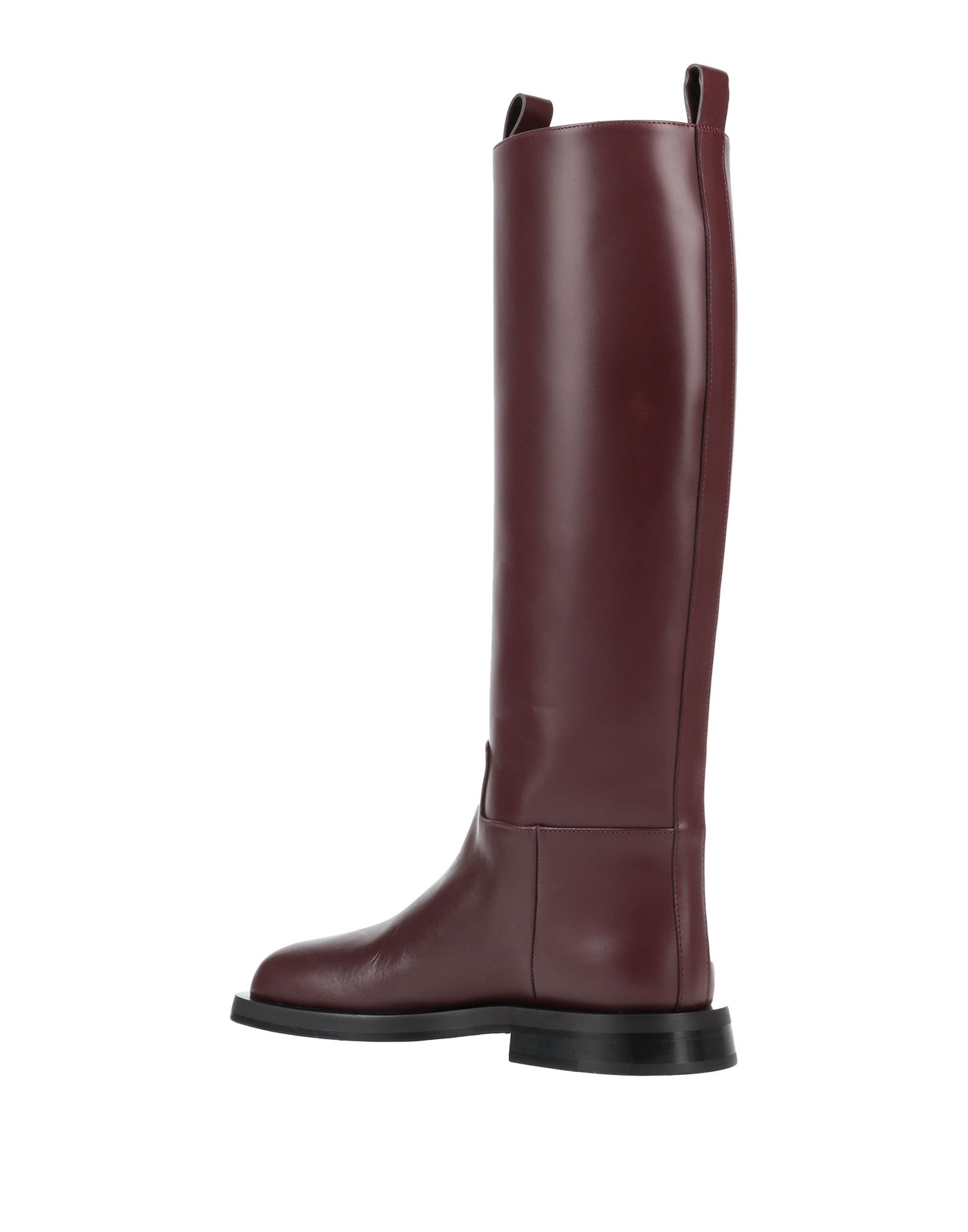 Burgundy Women's Boots - 3