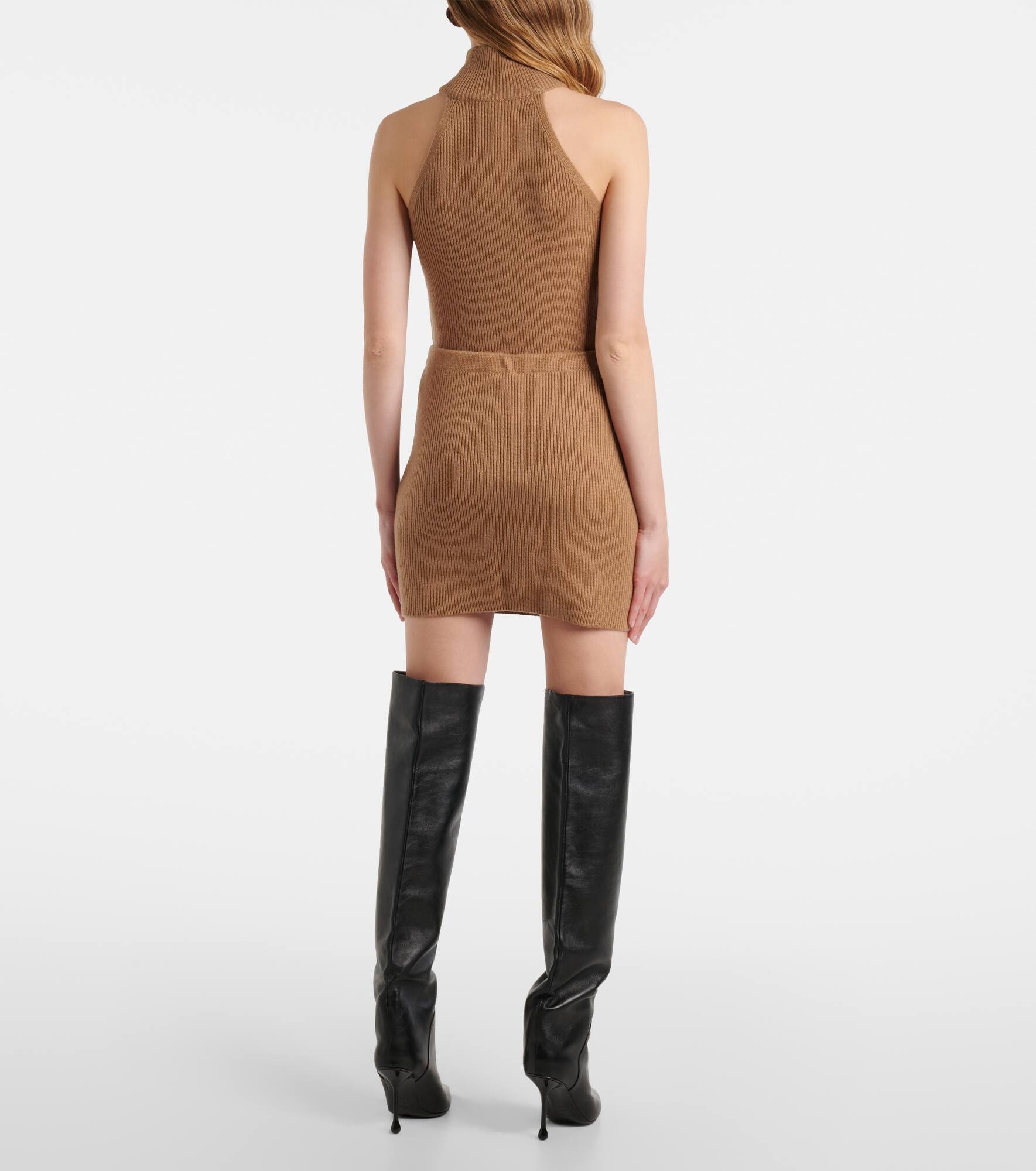 Mindy cashmere miniskirt - 3