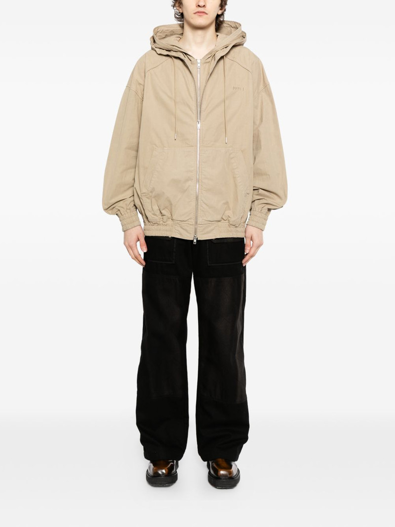 JUUN.J hooded zip-up jacket outlook