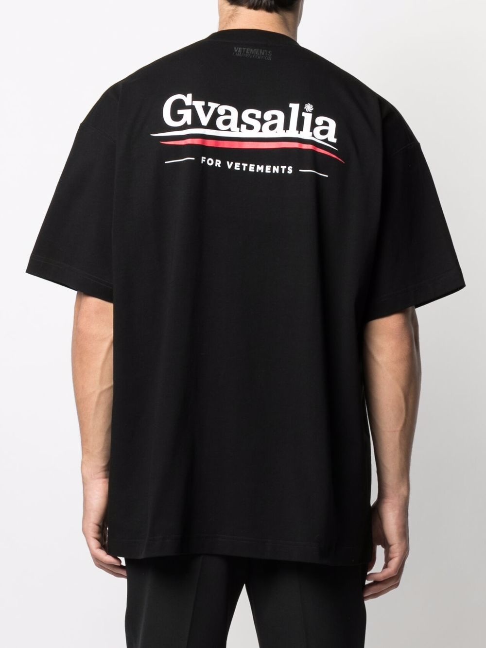 Gvasalia-print T-shirt - 5