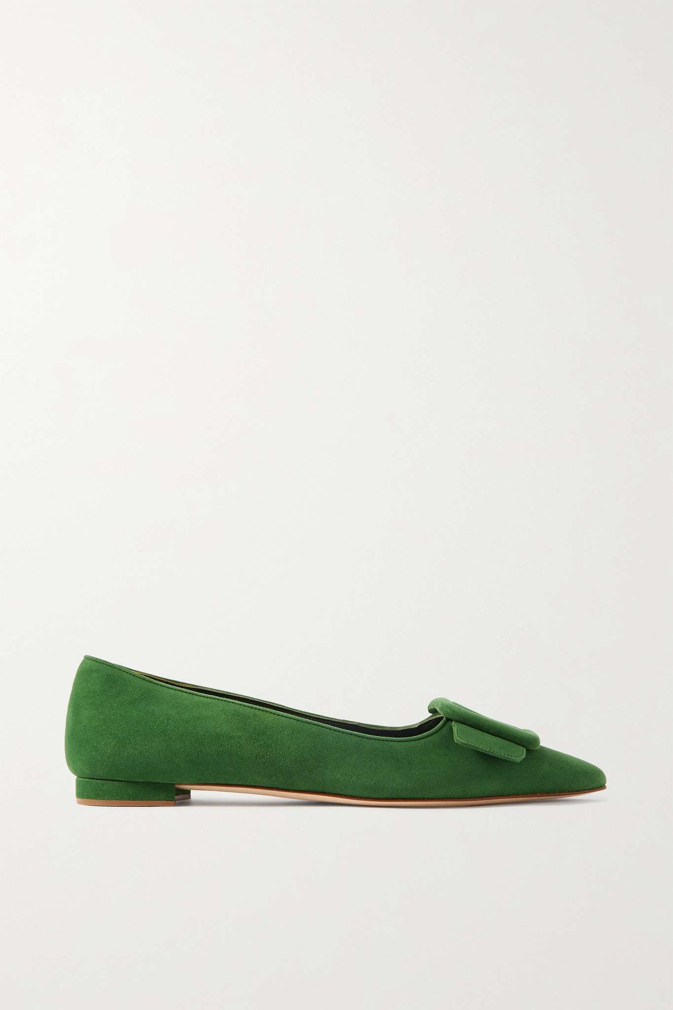 Maysale suede point-toe flats - 1