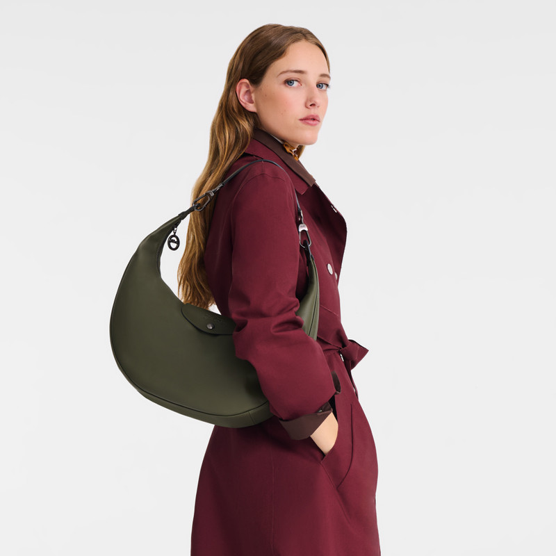 Longchamp Le Pliage Xtra Shoulder bag Fir - Leather outlook