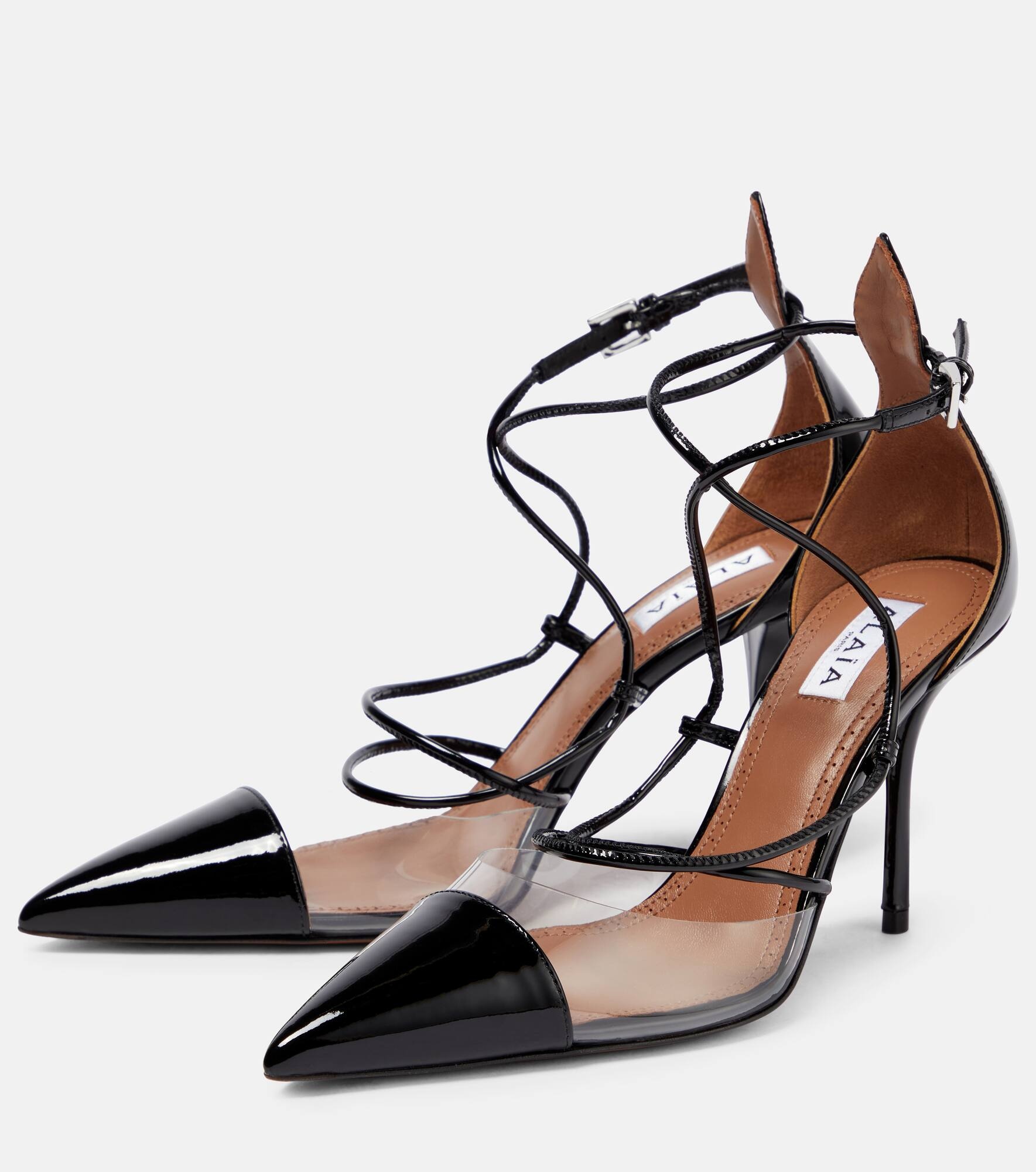 Patent leather and PU pumps - 5