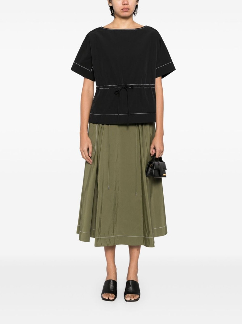 SIMKHAI cotton blend top outlook