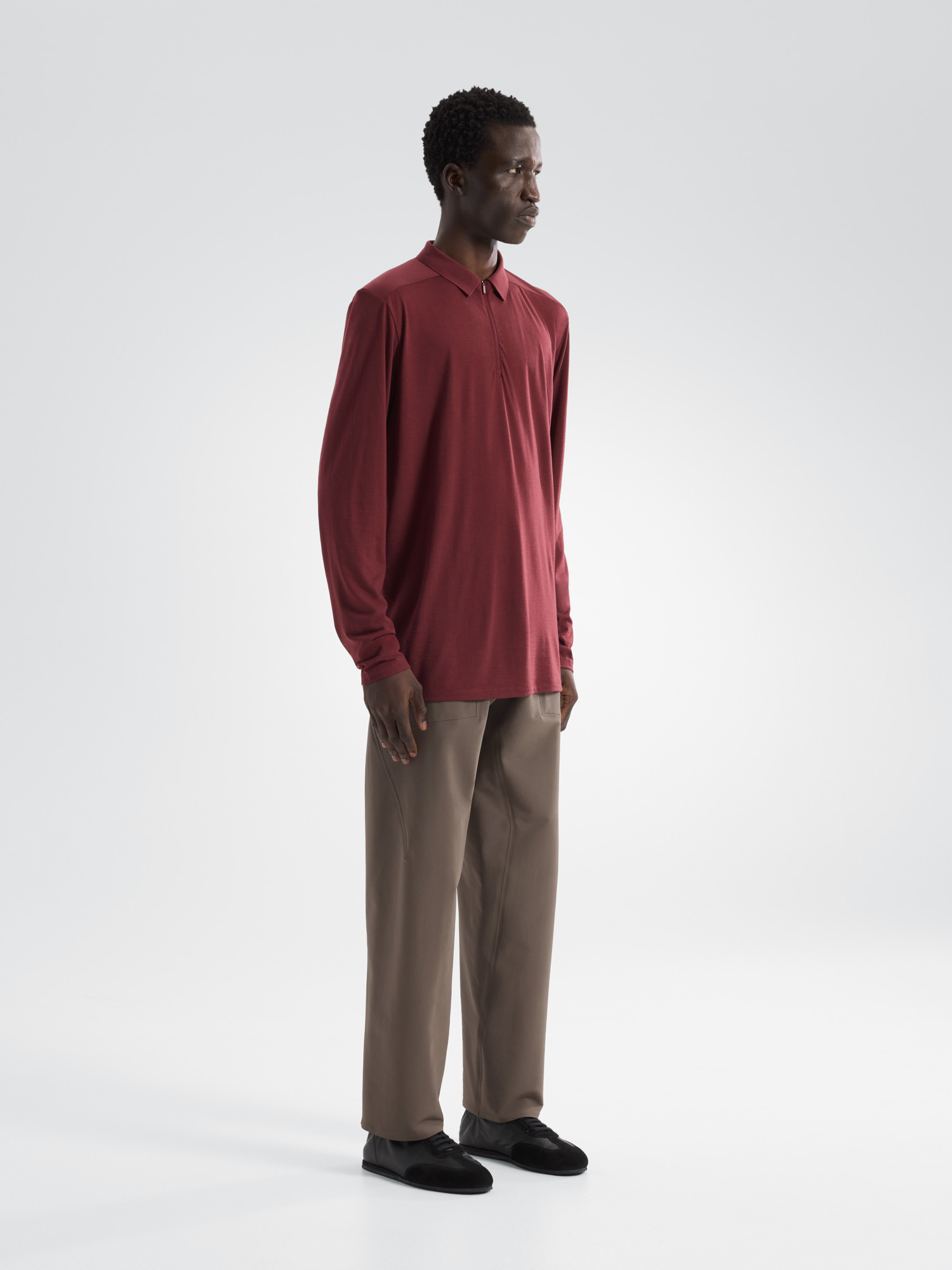 Frame Polo Shirt LS - 4