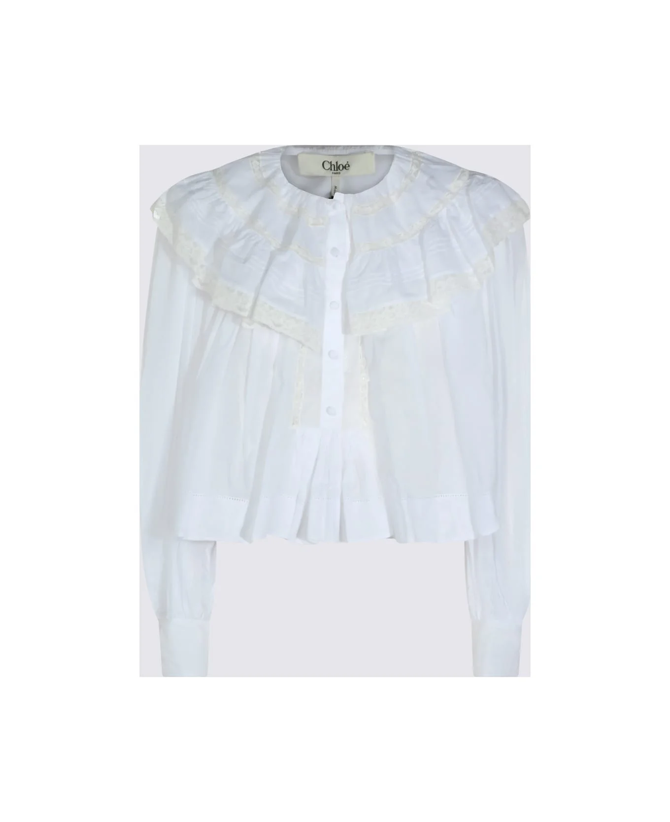 White Cotton Top - 1