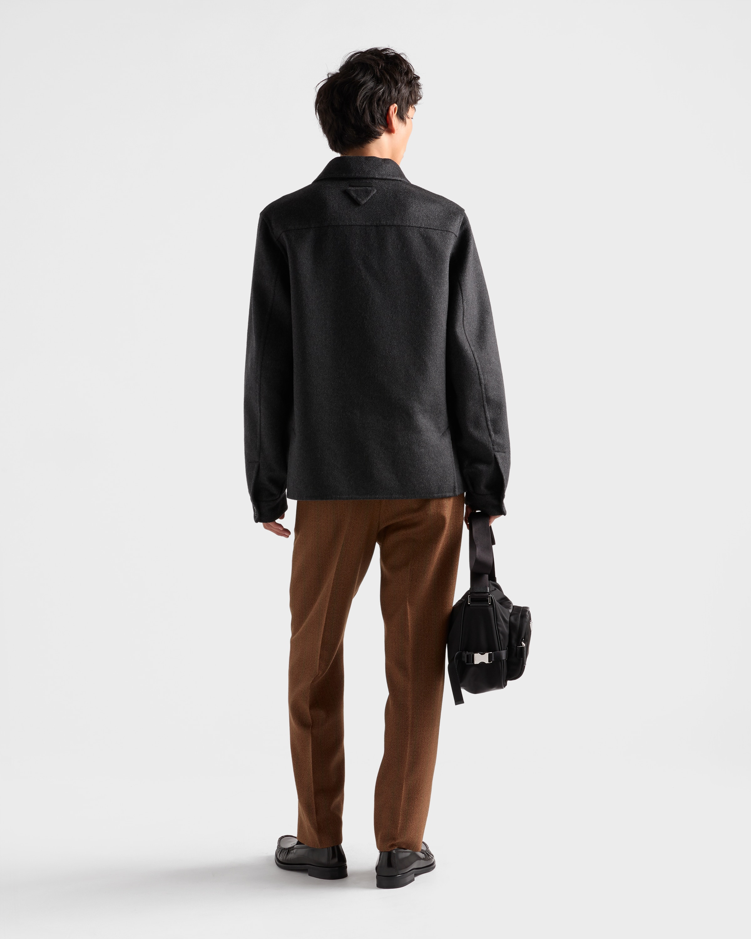 Cashmere blouson jacket - 5