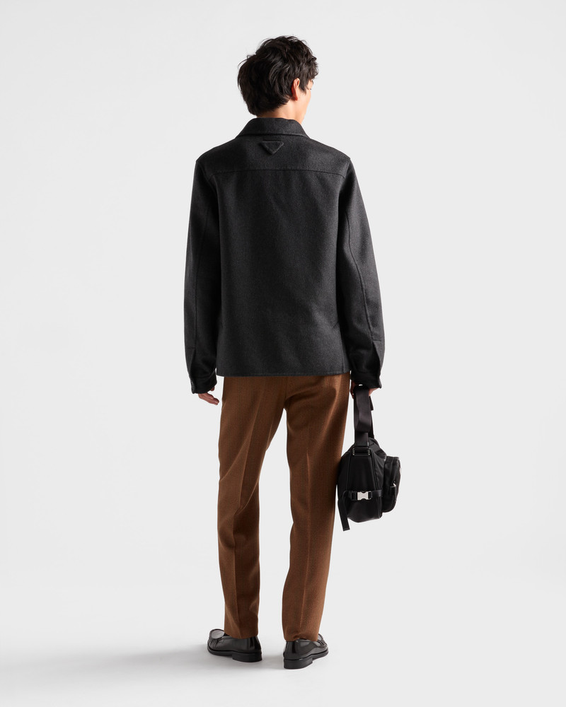 Cashmere blouson jacket 5