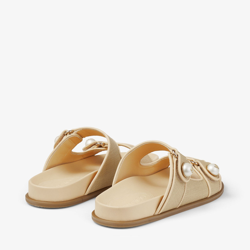 JIMMY CHOO Fayence Sandal
Natural Raffia and Leather Sandals outlook