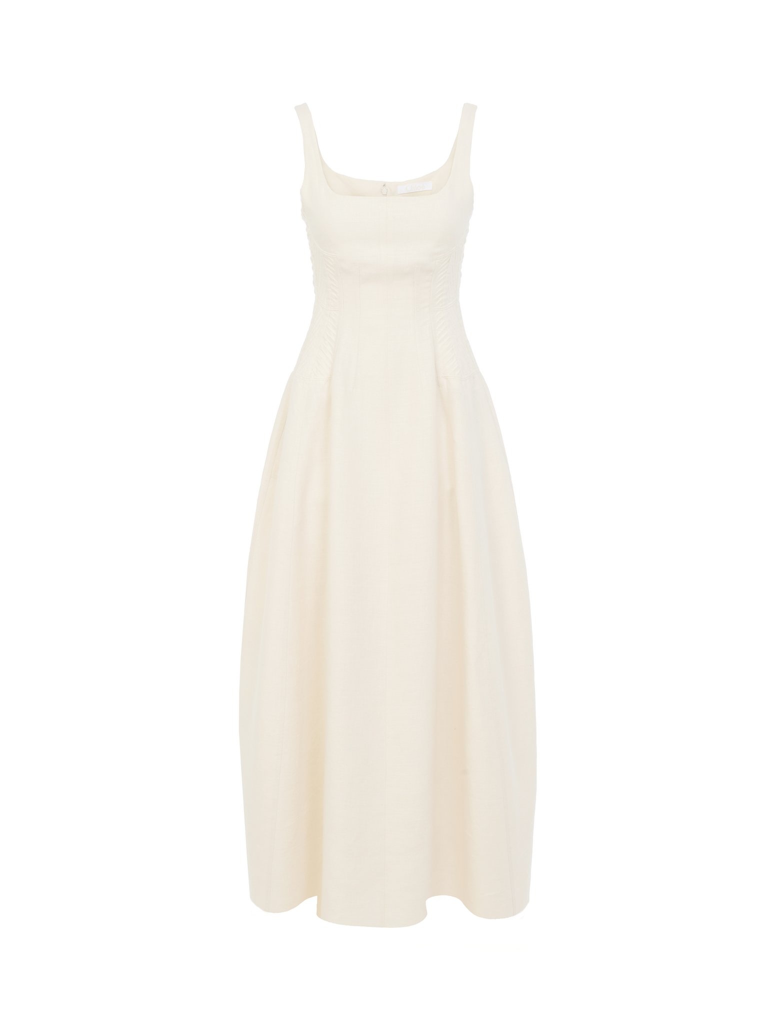 SLEEVELESS MIDI DRESS - 1