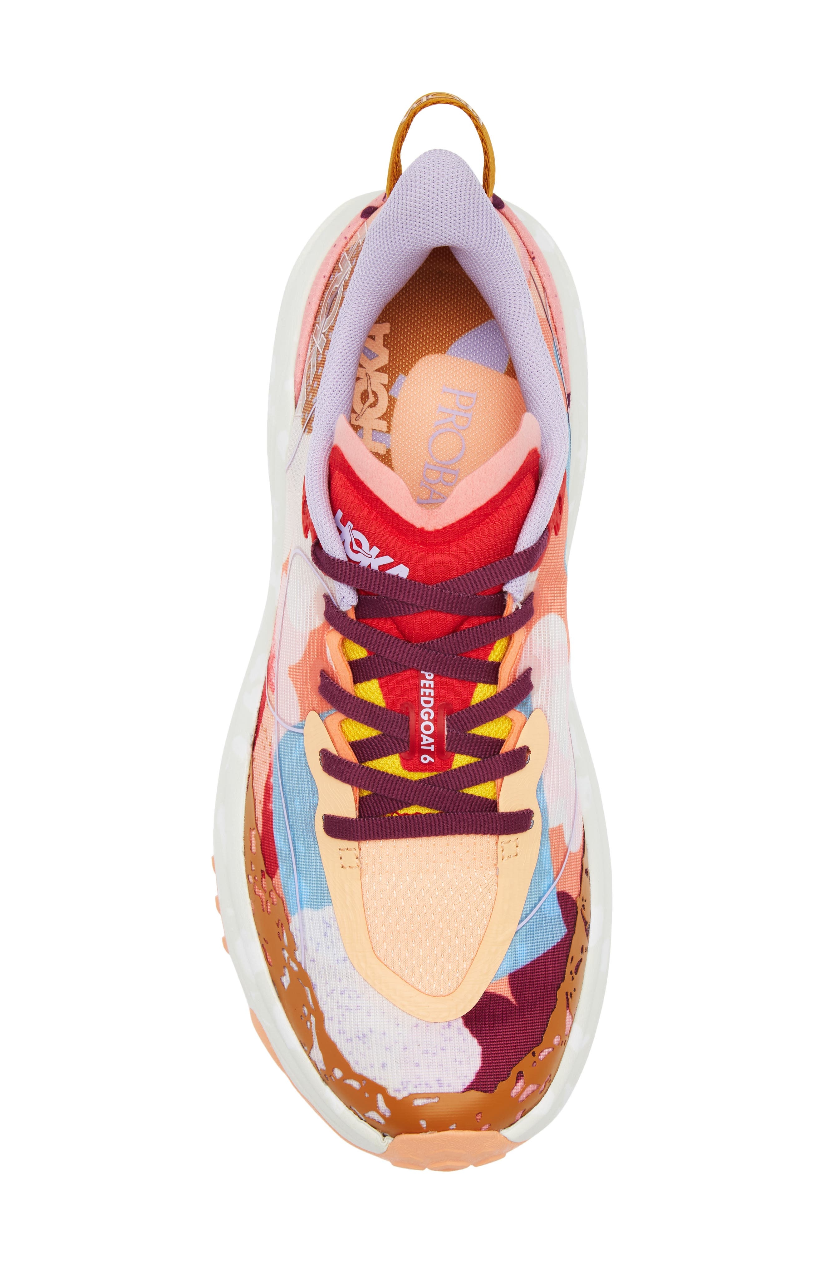 HOKA Gender Inclusive Speedgoat 6 Studio Proba Trail Running Shoe in Cadmium Orange /Whisper Green a - 5