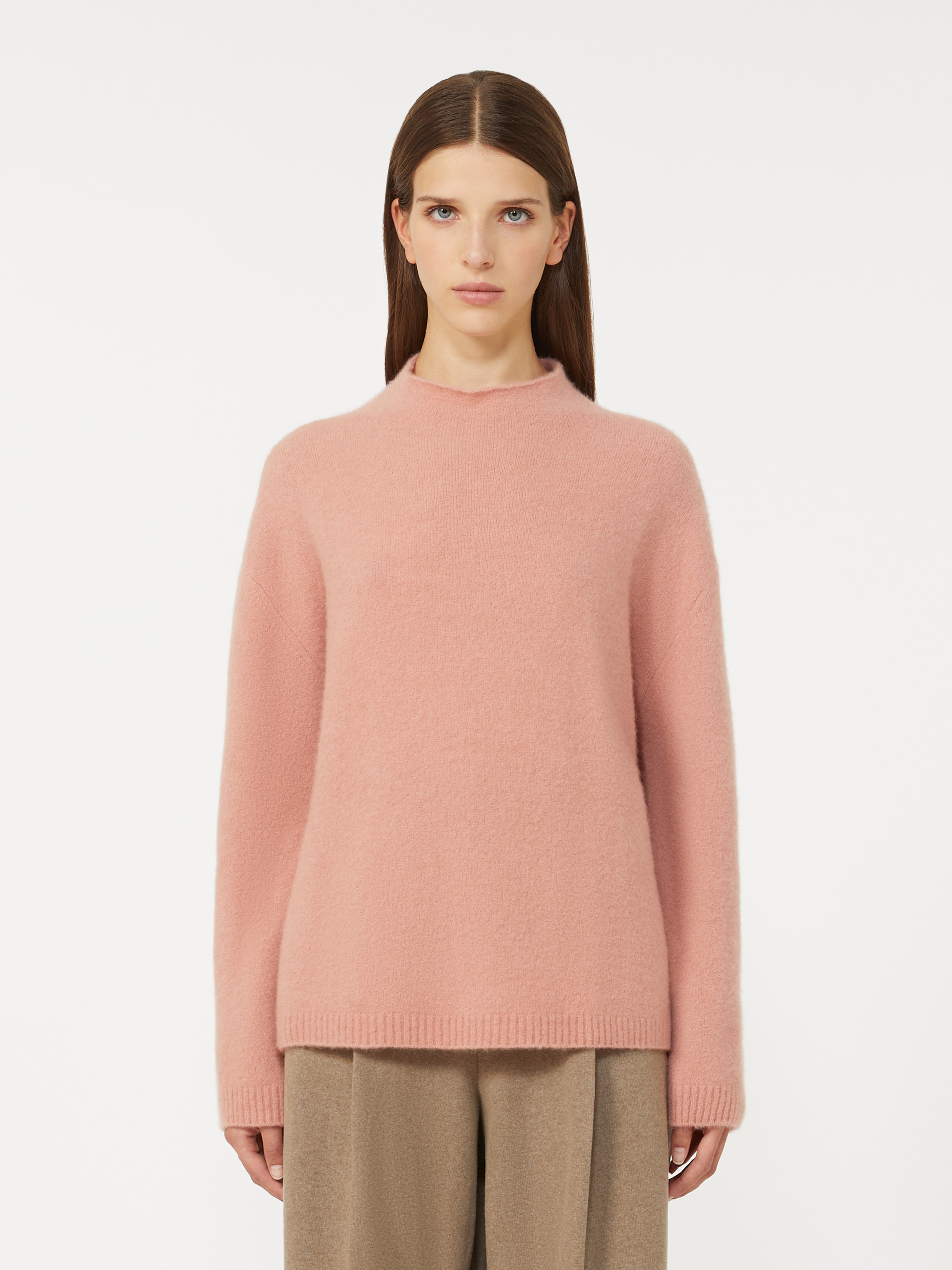 ORLAYA Boxy jumper in stretch cashmere yarn - 3