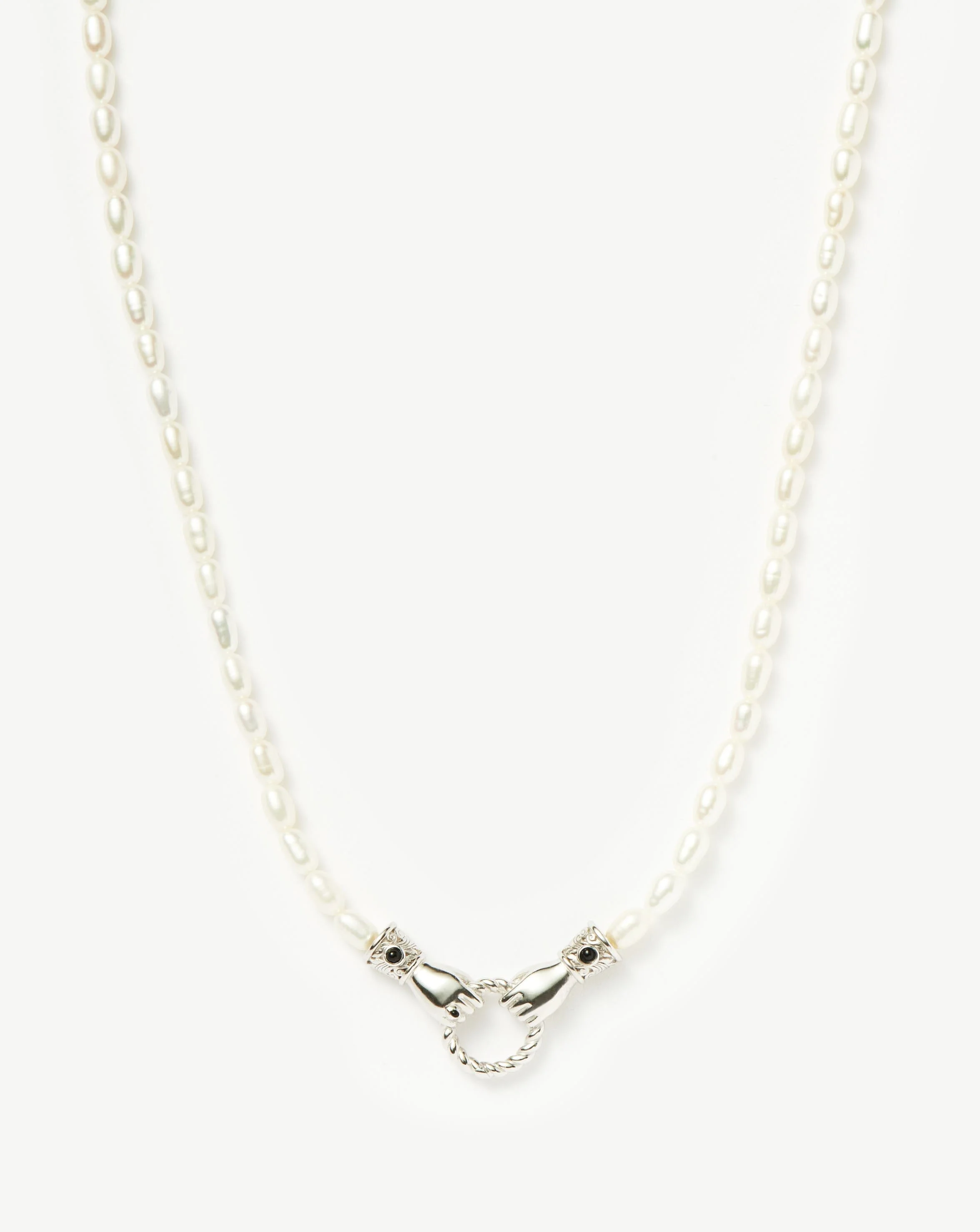 Harris Reed In Good Hands Pearl Pendant Necklace - 1