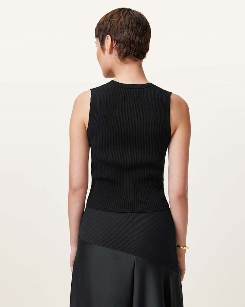 ALLSAINTS CRUZ RIBBED KNITTED VEST outlook