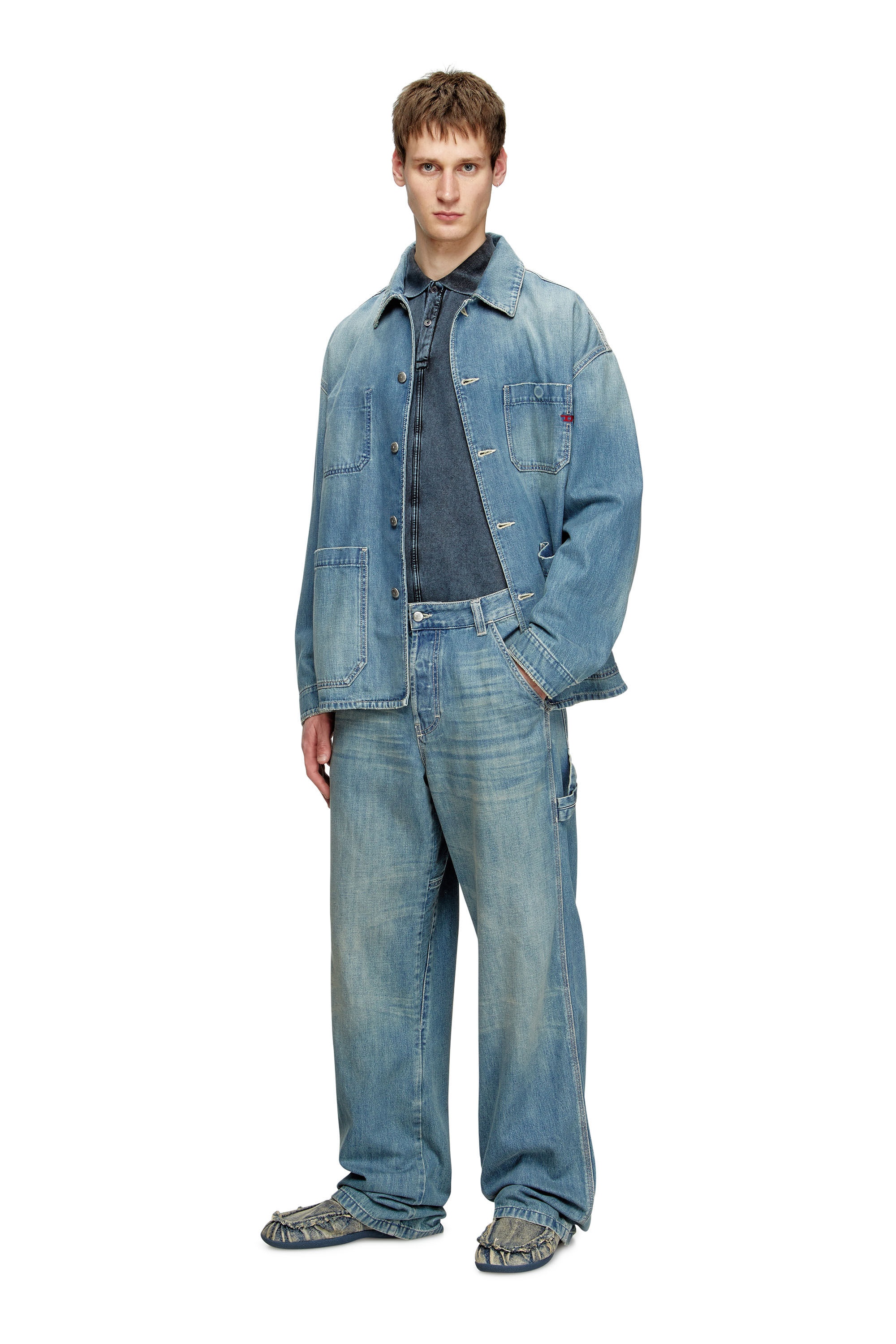 RELAXED JEANS D-LIVERY 068SK - 2