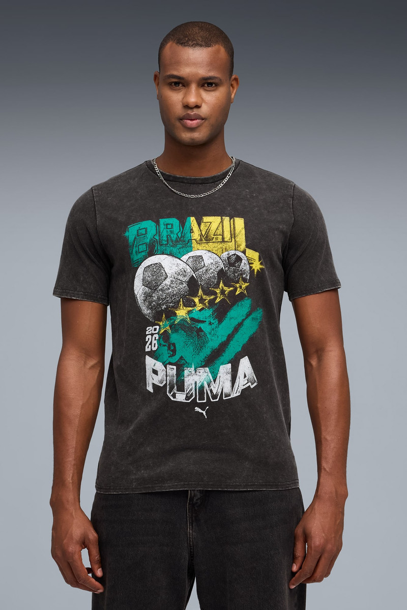 PUMA Fanpack 90s Bespoke Men's Relaxed Soccer Tee outlook