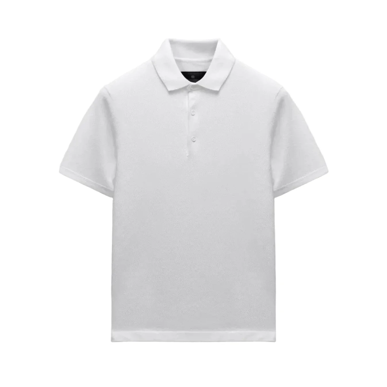 Supima Pique Ace Polo - White - 1