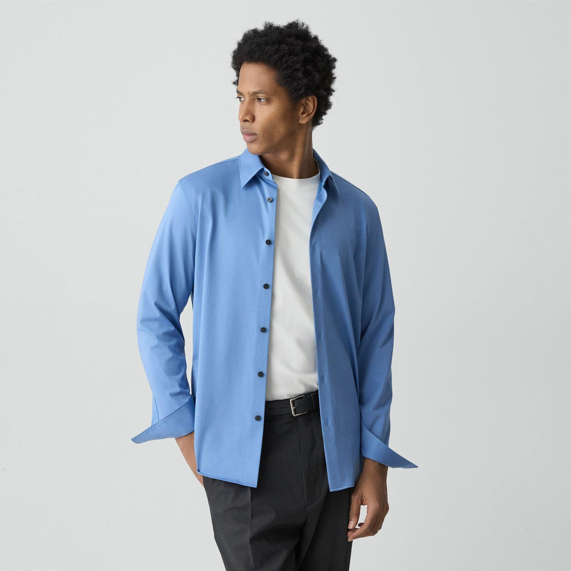Sylvain Shirt in Structure Knit - 2