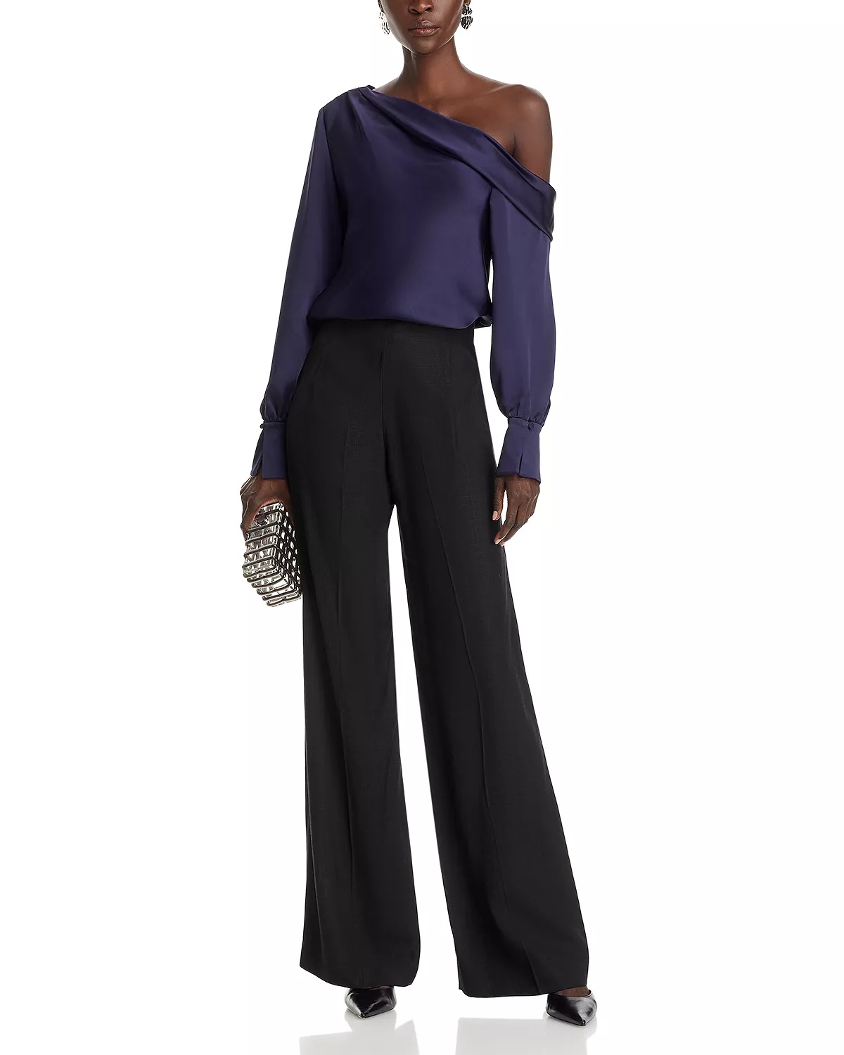 Alice Draped One Shoulder Top - 2