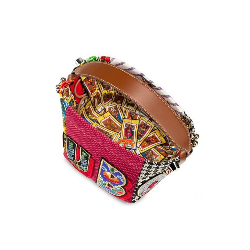 Christian Louboutin Caracaba Mini MULTI/BISCOTTO outlook