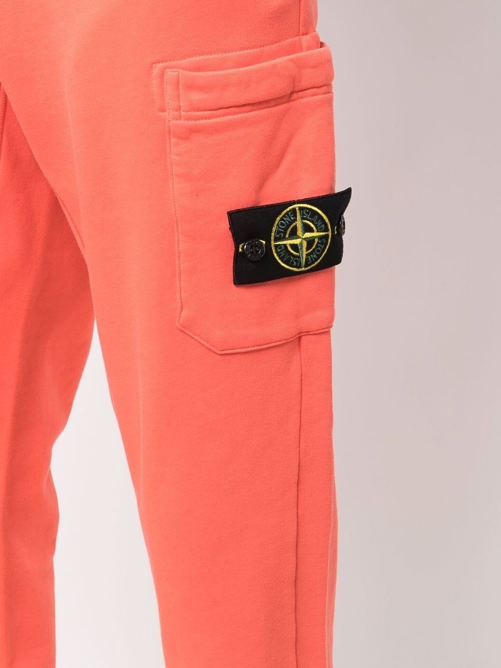 Compass logo-patch track pants - 5