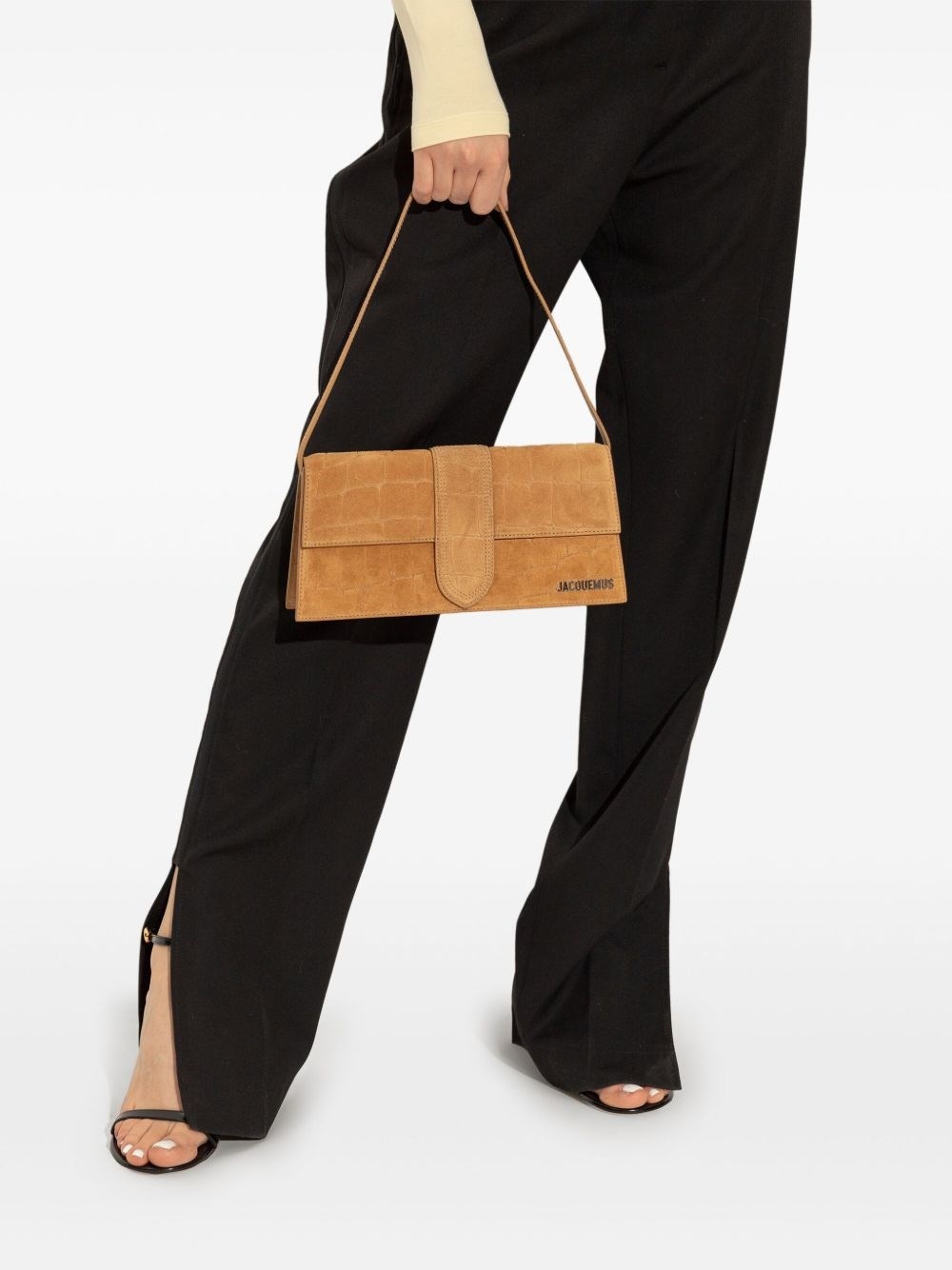 Le Bambino Long leather shoulder bag - 4