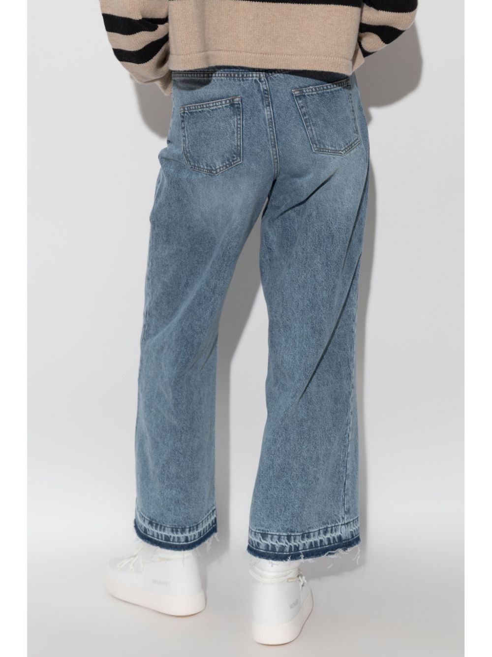 wide-leg jeans - 4