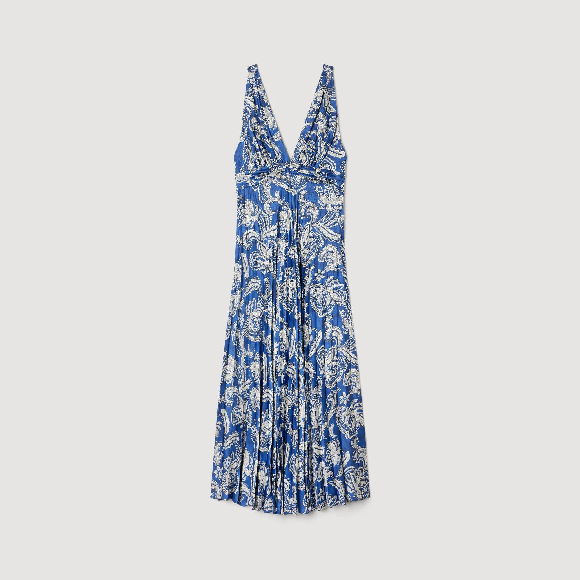 FLORAL PRINT MAXI DRESS - 1