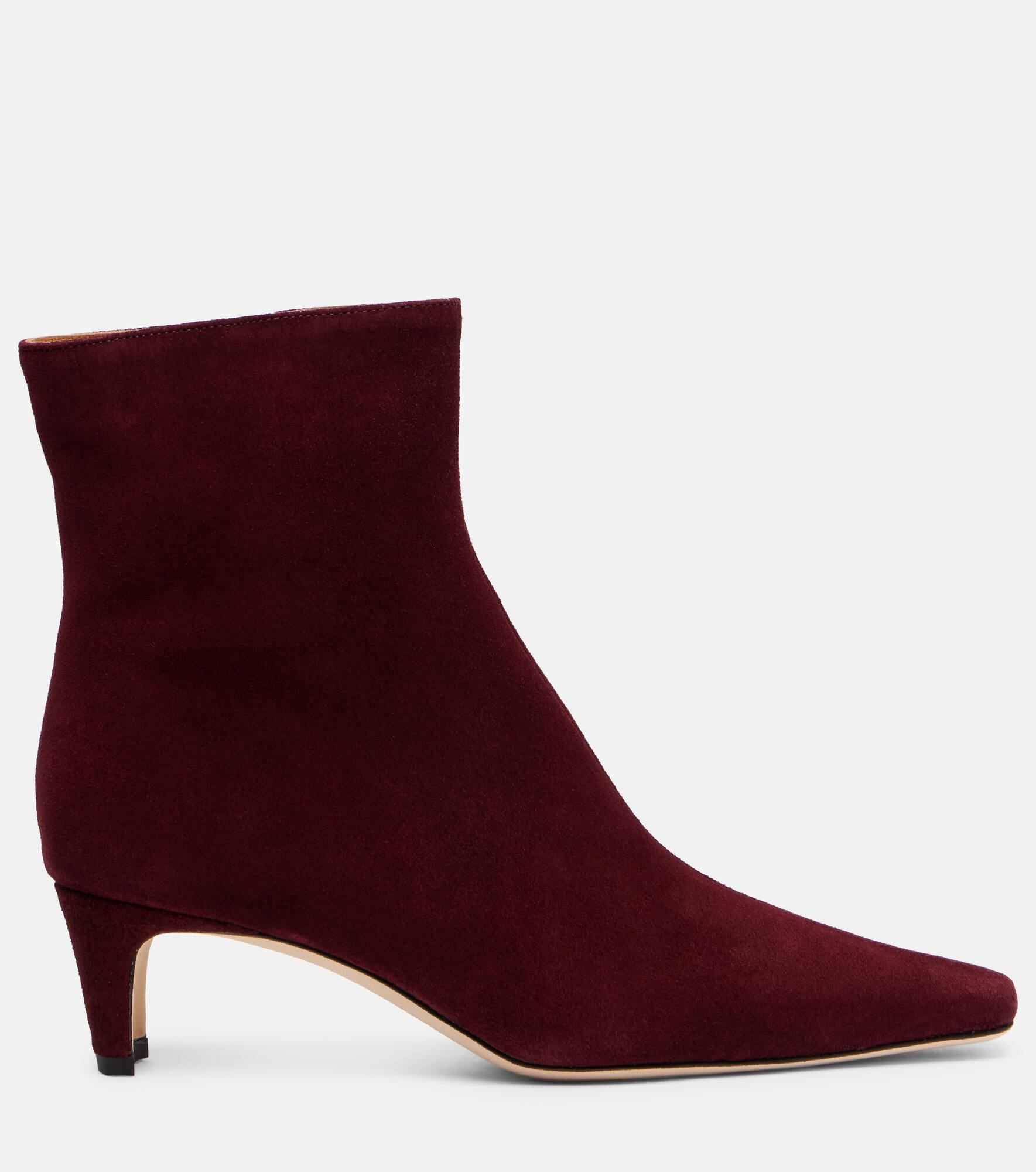Wally 55 suede ankle boots - 4