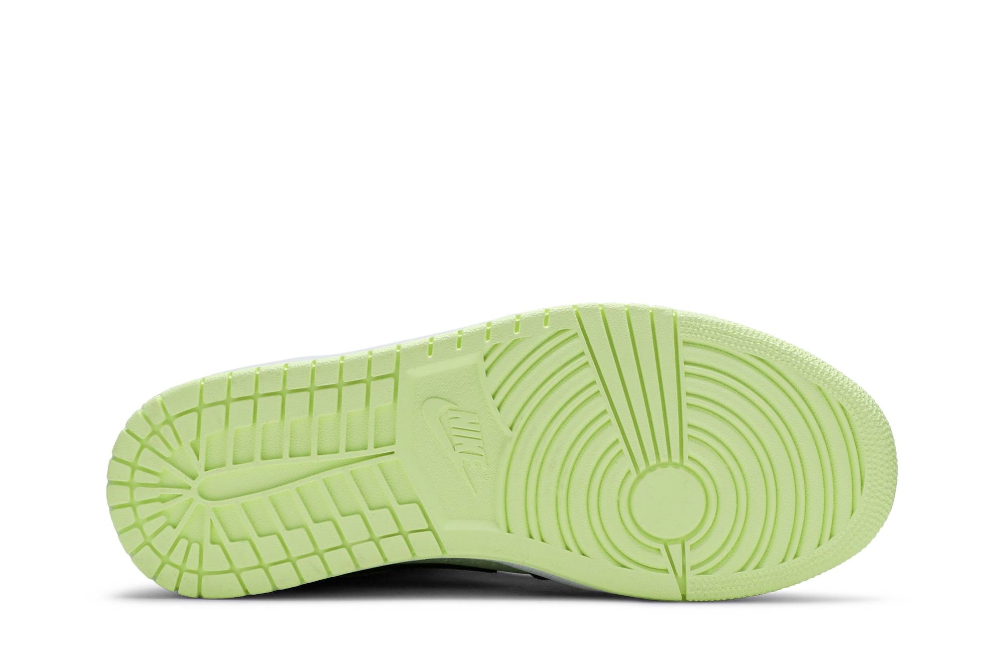 Wmns Air Jordan 1 Mid SE 'Black Barely Volt' - 4
