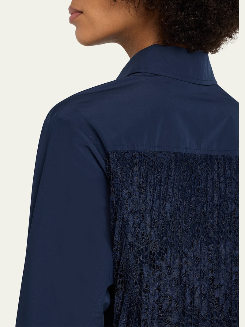 Kacey Cotton Lace Long-Sleeve Top 5