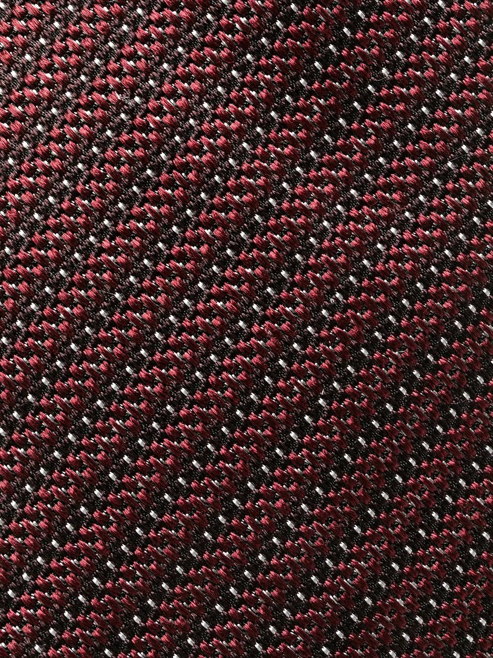 patterned silk tie - 2