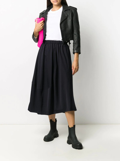 Comme des Garçons Comme des Garçons flared pull-on skirt outlook