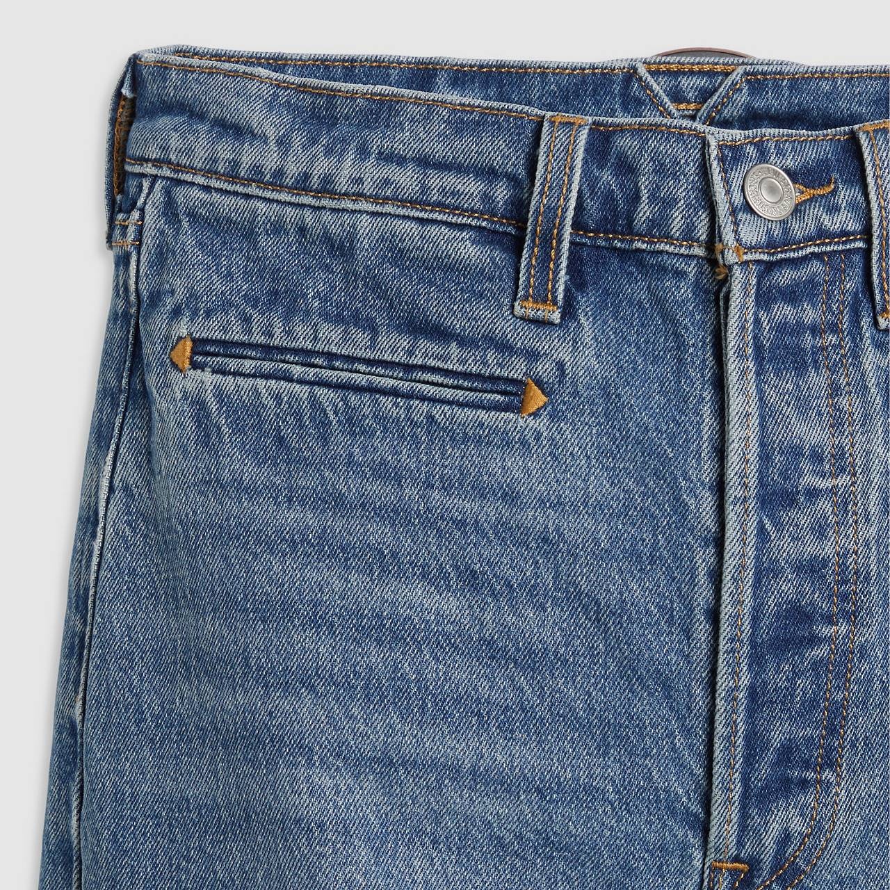 RIBCAGE WIDE LEG BRAIDED WOMEN'S JEANS - 9