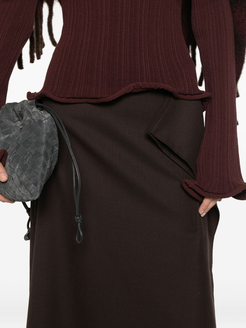 button slit skirt 5