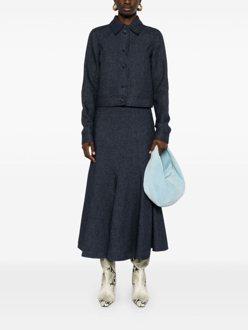 GABRIELA HEARST Amy midi skirt outlook