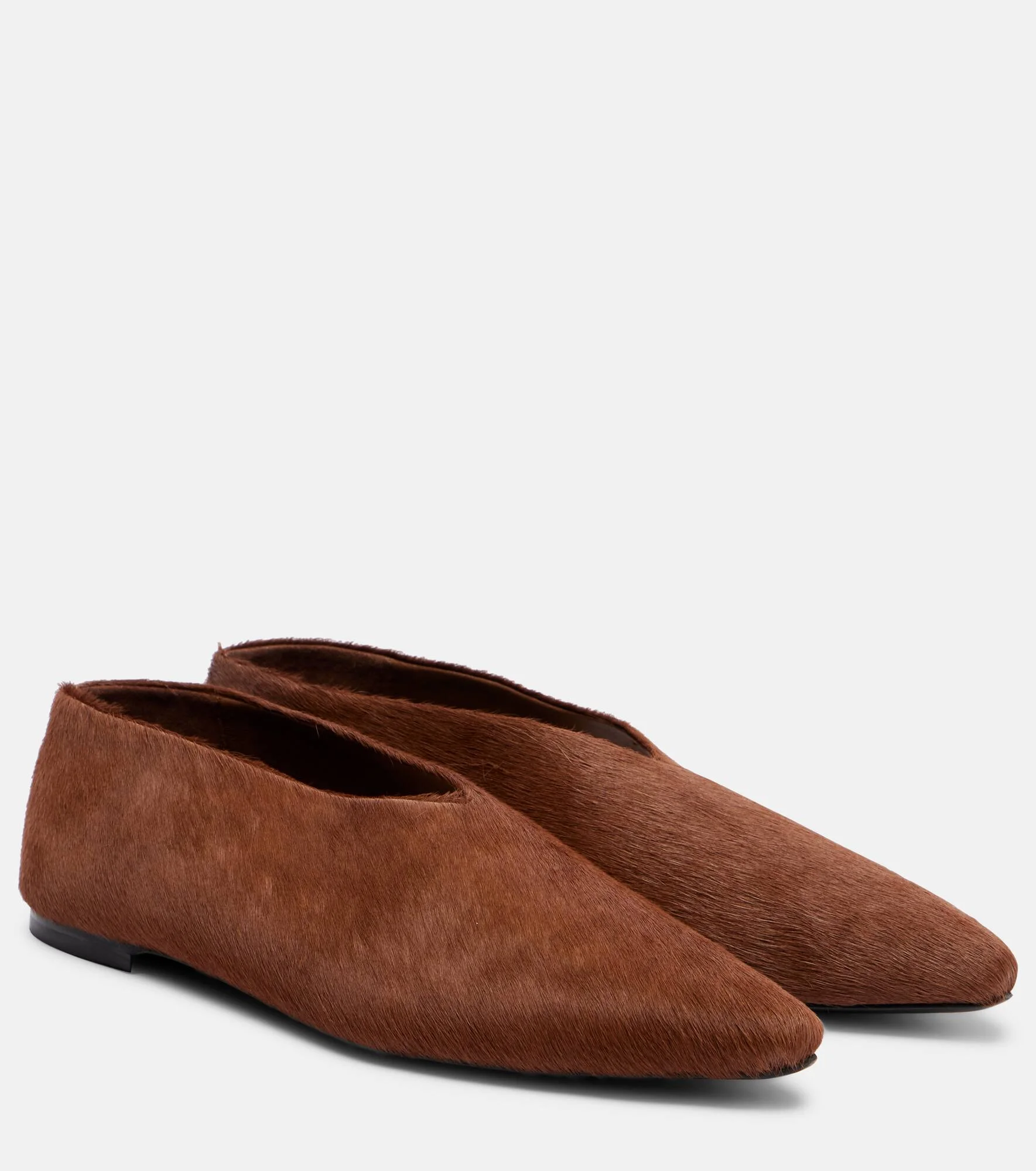 Lima calf hair flats - 1