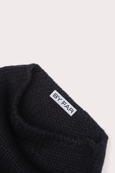 BY FAR ROWLF SNOOD BLACK CASHMERE outlook