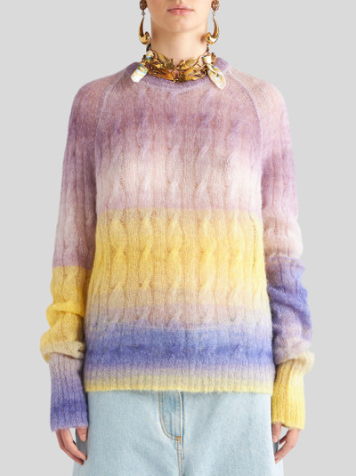 Etro SWEATER WITH FADING EFFECT outlook